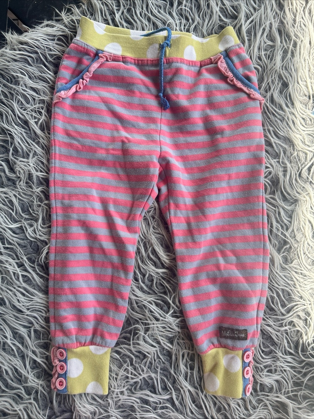 Girls Matilda Jane Step It Up Jogger Girls Size 2 Pants.